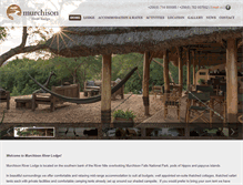 Tablet Screenshot of murchisonriverlodge.com